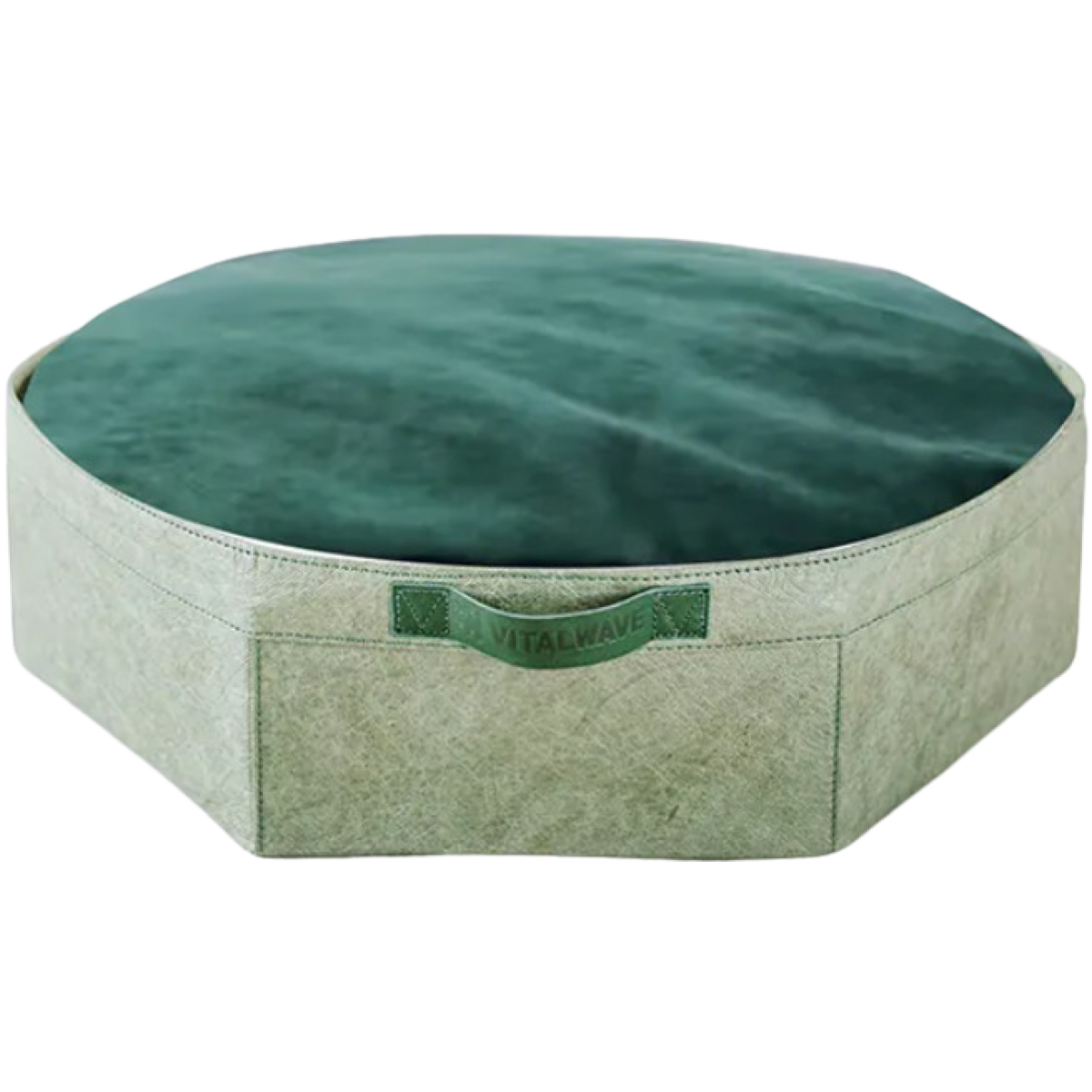 VITAL WAVE WD-3-3 六角寵物四季通用窩墊 (中號/森林綠色)